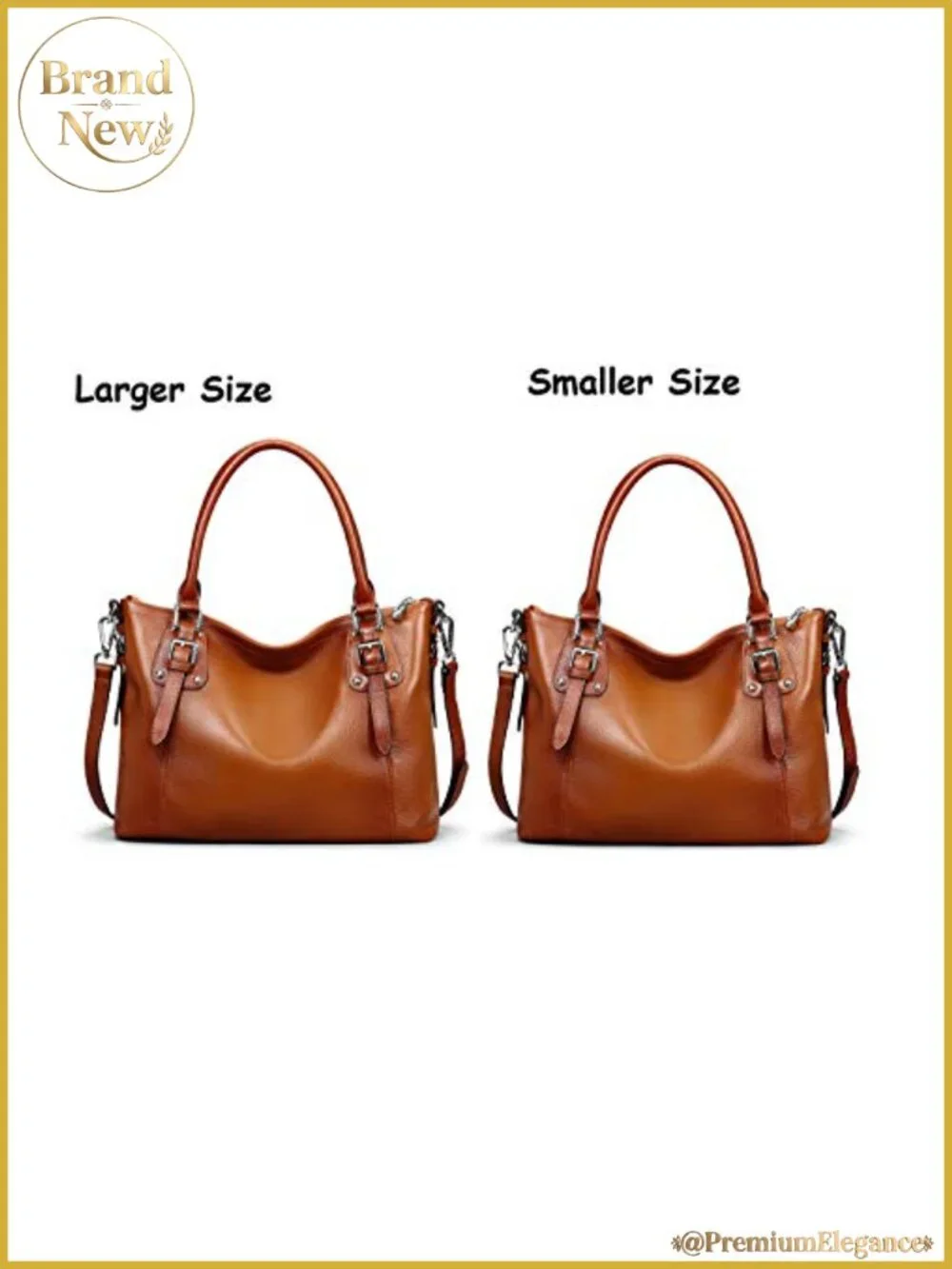 Leather Top Handle Tote Satchel Purse with Shoulder Strap